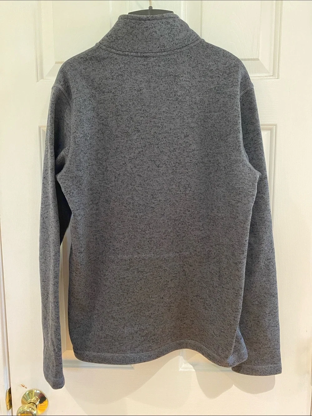 Eddie Bauer Men's Dark Gray Half-Zip Pullover